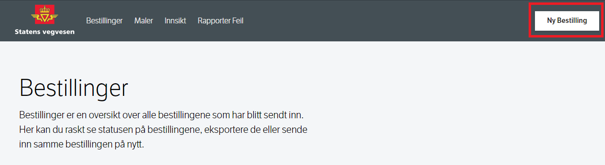 Forsiden av Elveg